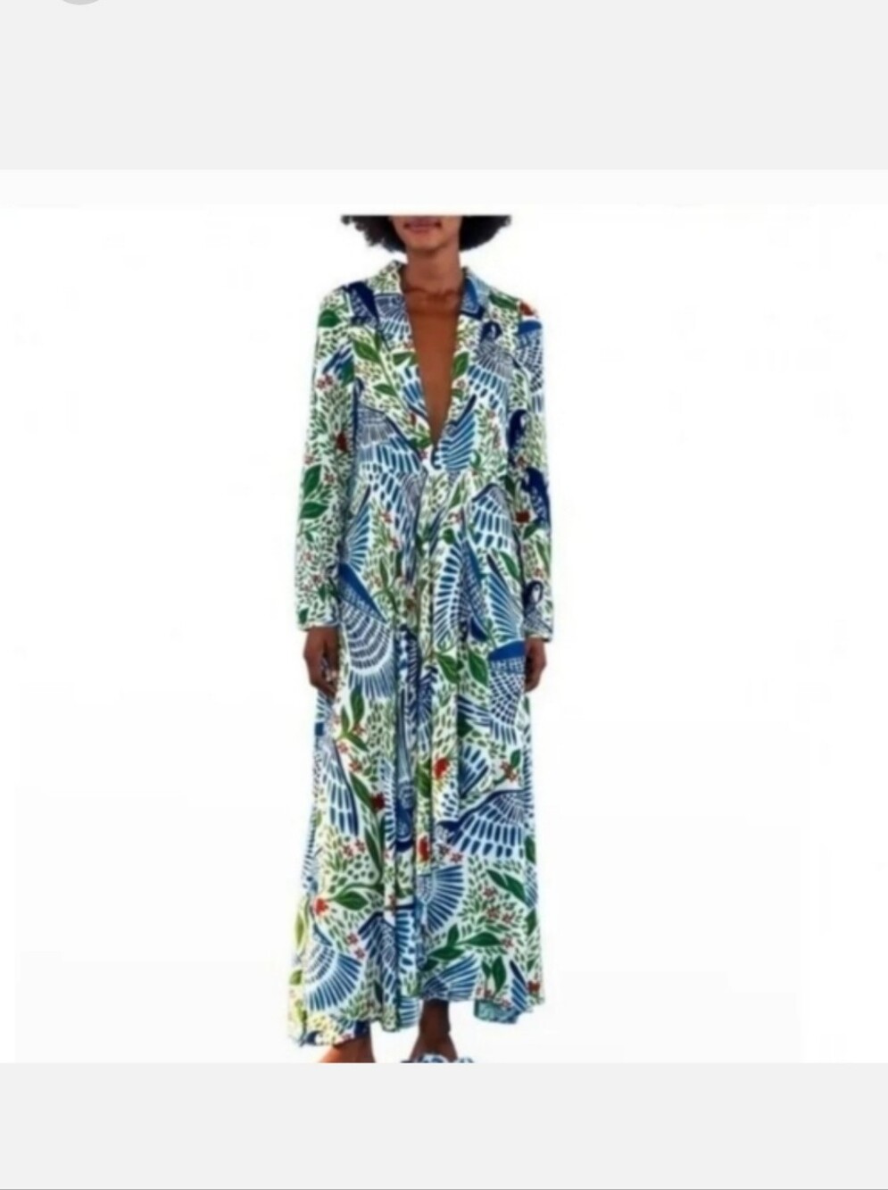Farm Rio Macaw Flight Maxidress - Picture 3 of 4